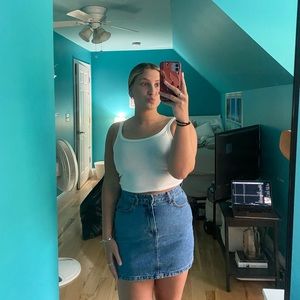 Boutique Denim Skirt